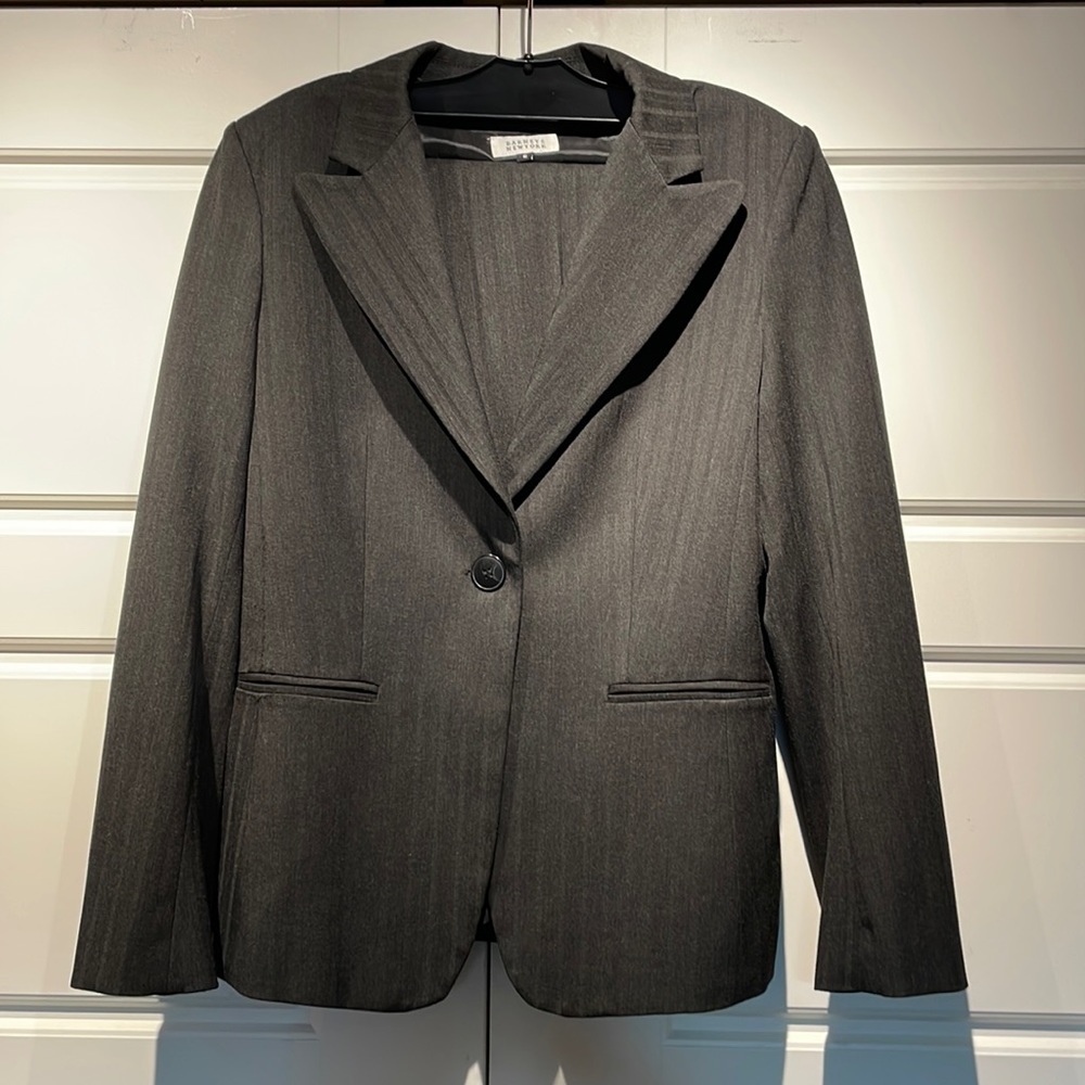 Barney’s Charcoal Grey Women’s Pantsuit